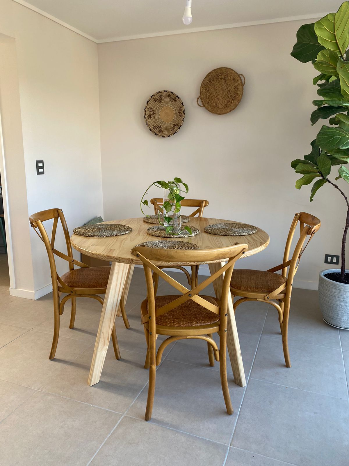 Mesa 120 cms de diametro