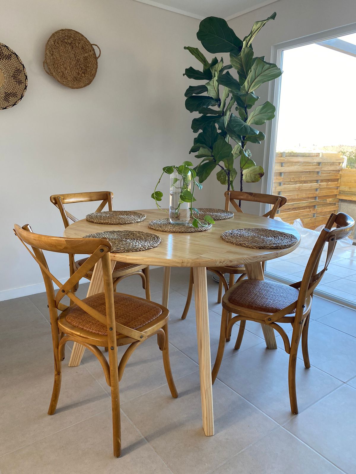 Mesa 120 cms de diametro